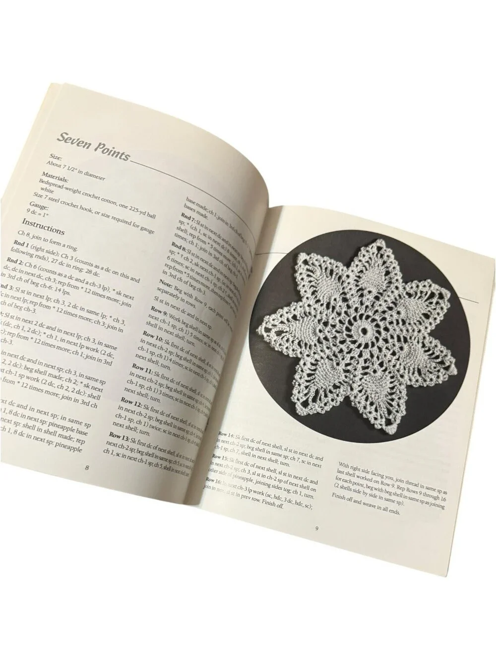 Little Doilies in Thread Crochet by Sandy Scoville - Crochet Pattern Book